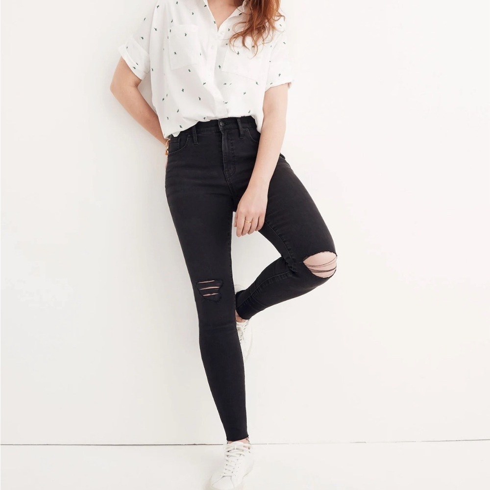 MADEWELL 9" Mid-Rise Skinny Jeans size 26
